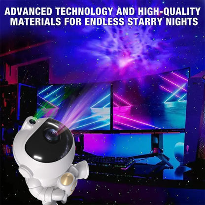 LED Astronaut Galaxy star Projector!