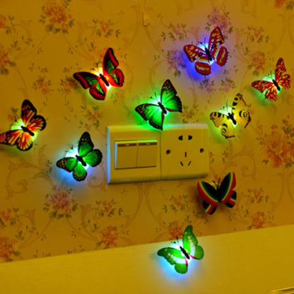 Creative Colorful Luminous Butterfly Night Lights